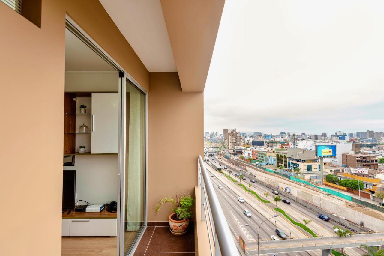 Alu Apartments - Limit With Miraflores Panoramic City View Лима Экстерьер фото