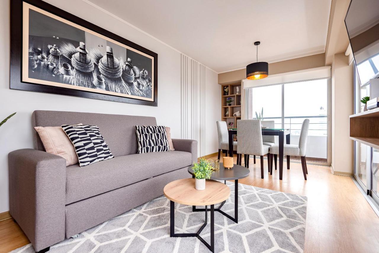 Alu Apartments - Limit With Miraflores Panoramic City View Лима Экстерьер фото