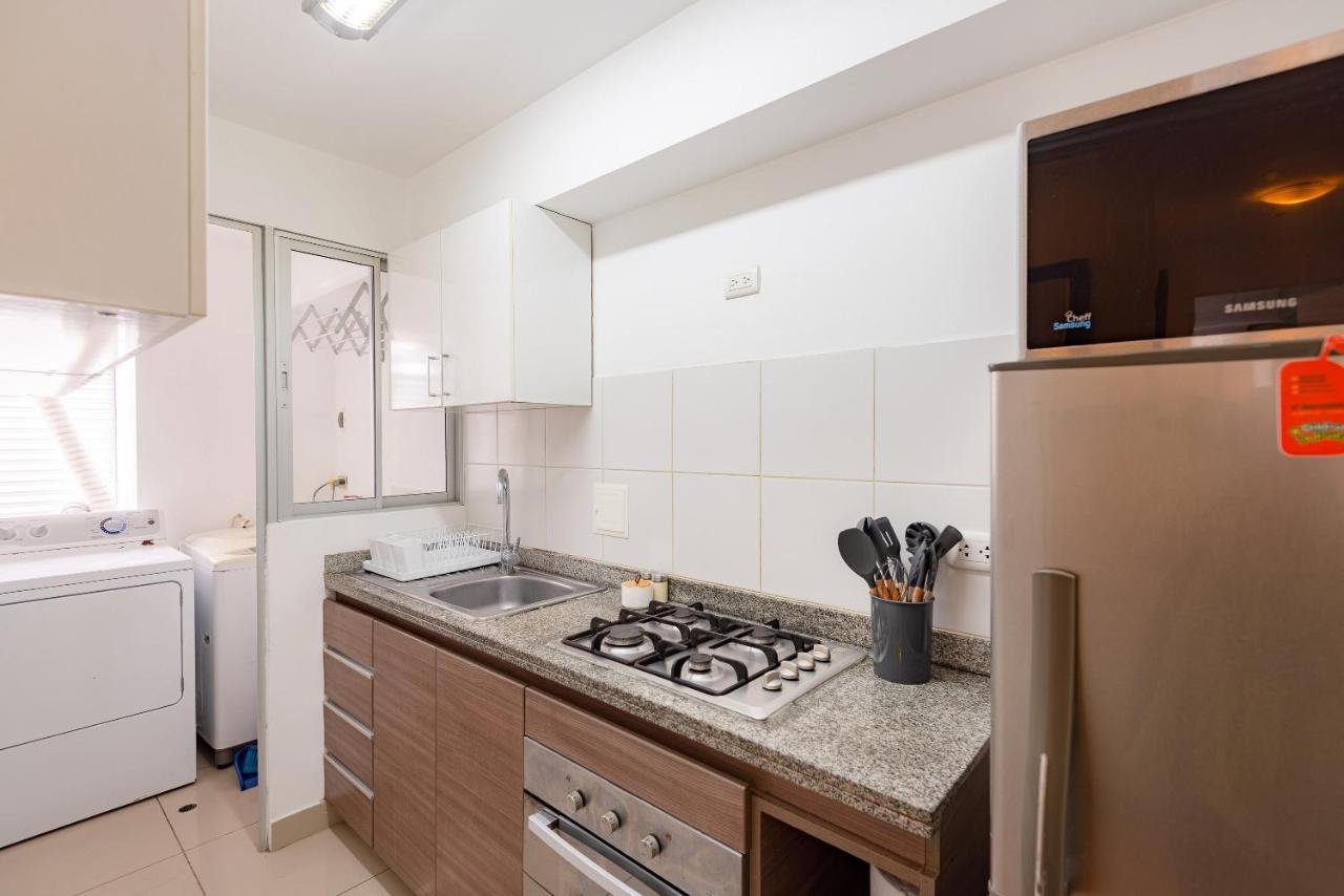 Alu Apartments - Limit With Miraflores Panoramic City View Лима Экстерьер фото