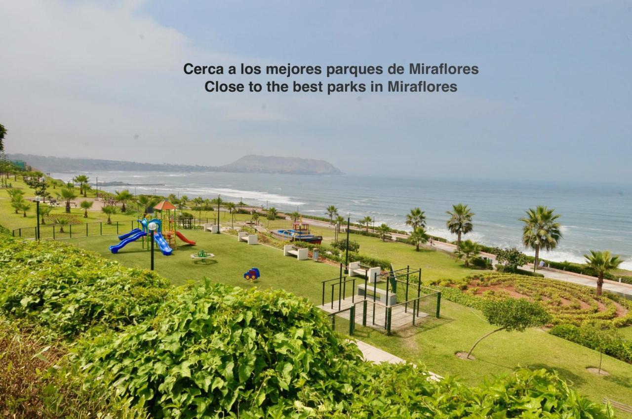 Alu Apartments - Limit With Miraflores Panoramic City View Лима Экстерьер фото