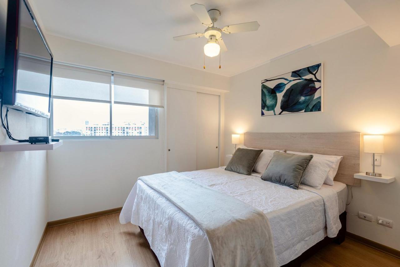 Alu Apartments - Limit With Miraflores Panoramic City View Лима Экстерьер фото
